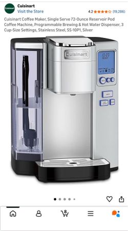 Cuisinart single-serve coffee maker