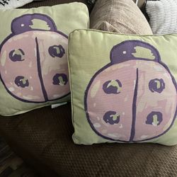 Ladybug Pillows 