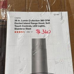 Cosmo 36" range hood