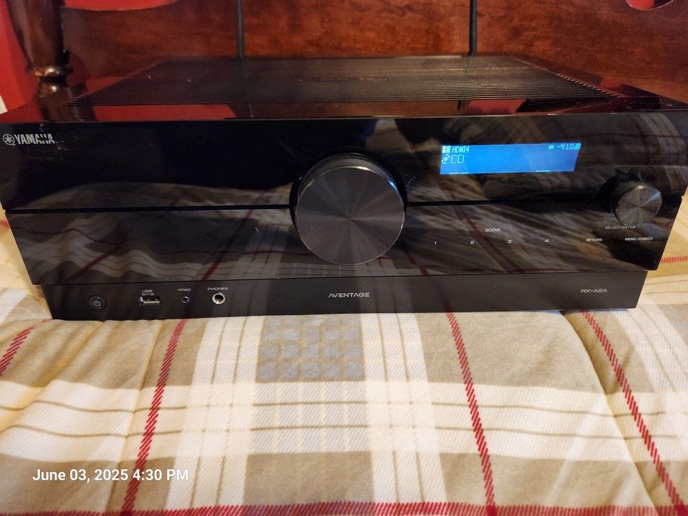 Yamaha Aventage RX-A2A 7.2 Channel AV Receiver
