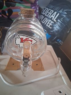 Kansas City Chiefs Liquor Decanter/dispenser 