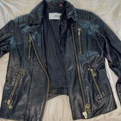 Vintage Doma Authentic Leather Jacket Size Medium $80
