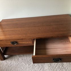Solid wood coffee table 48 x 24x 19