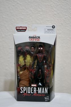 Marvel Legends 6" Miles Morales Spiderman Gamerverse Figure Boxed 