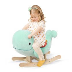 B. toys Wooden Whale Rocker Echo