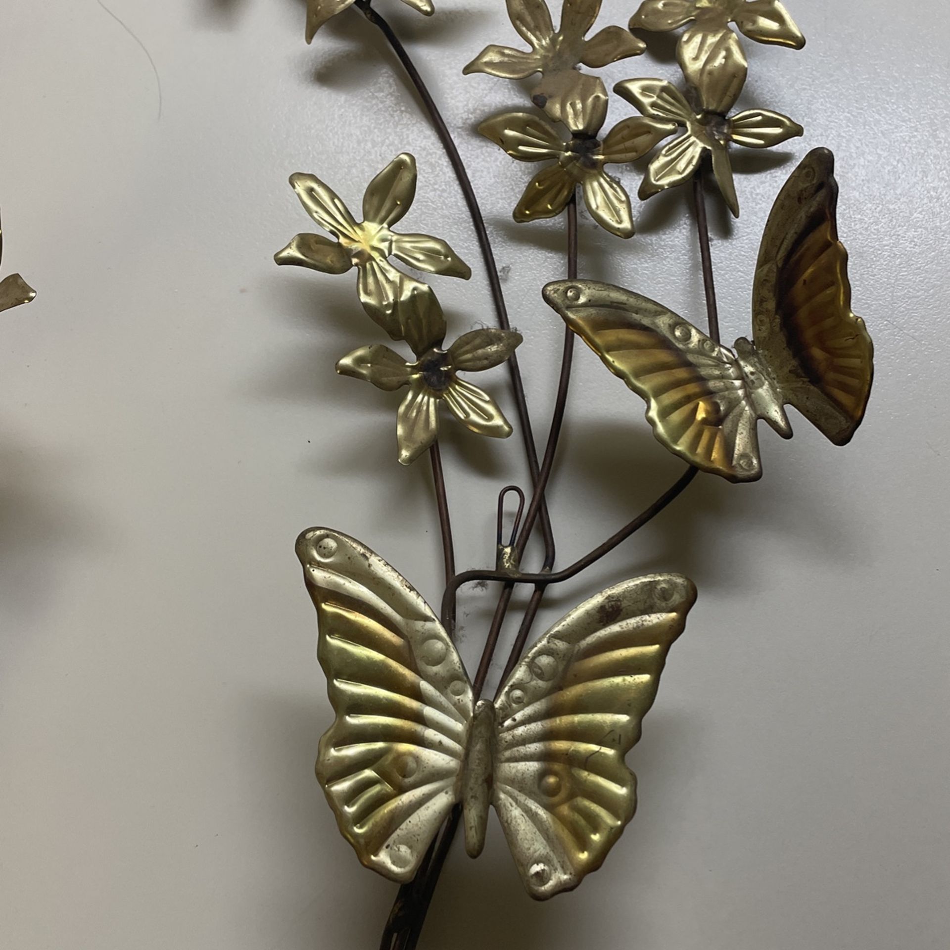 Brass Butterflies Wall Decor for Sale in Mesa, AZ - OfferUp