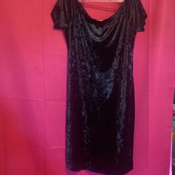 Black Velvet Dress