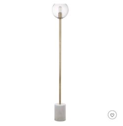 Safavieh Bradley Floor Lamp - Gold and Marble