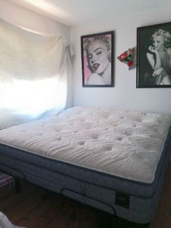 Mattress and bedframe