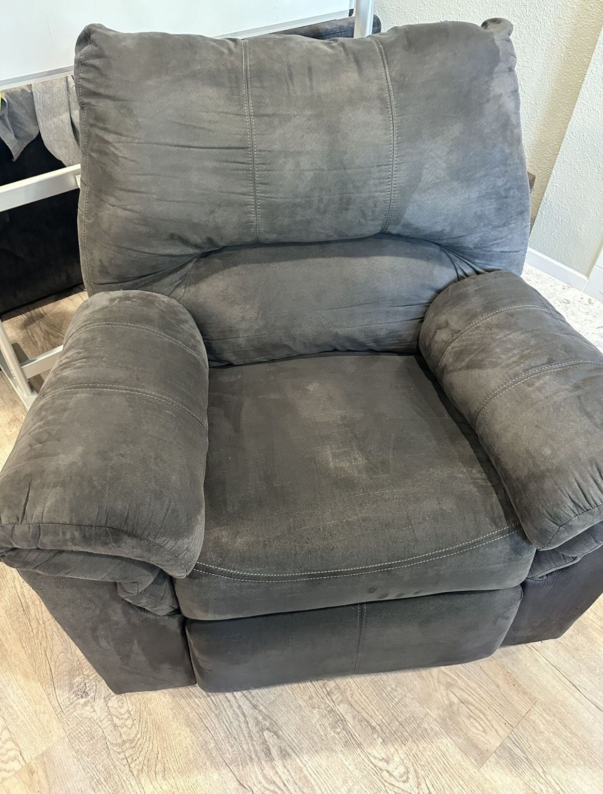 $140 Recliner Rocking Grey Couch Chair