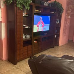 Big TV Stand With Mirrors