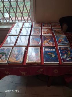 Disney VHS Tape Collection Lot