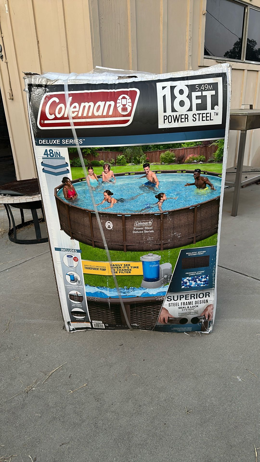 Coleman 48x18 Pool