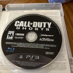 Call Of Duty Ghost  Ps3 