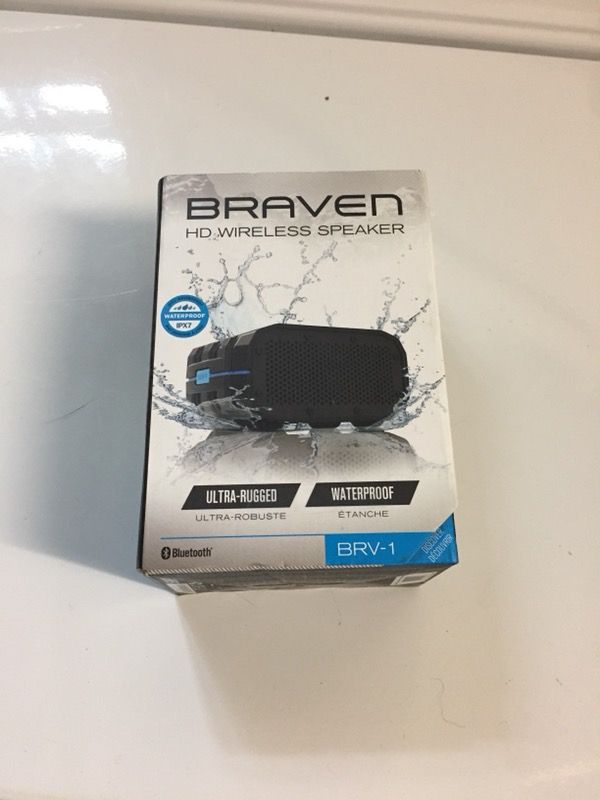 Braven BRV 1 Bluetooth Wireless Speaker new