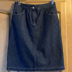 Denim Armani Exchange Pencil Skirt