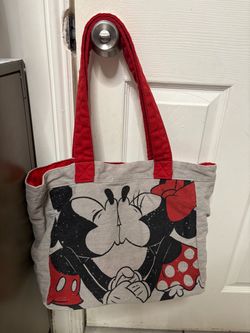 Mickey and Minnie Mouse tote bag