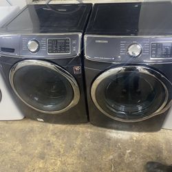 Samsung Set Washer And Gas Dryer Good Condition We Delivery 