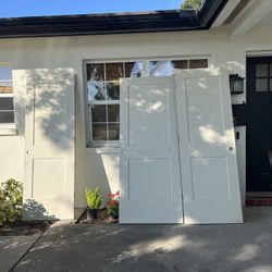 2 Panel Doors (hollow) Size 36”x1 & 28”x2