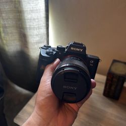 Sony A7iii Mirrorless Camera + 35MM F1.8 Lens    