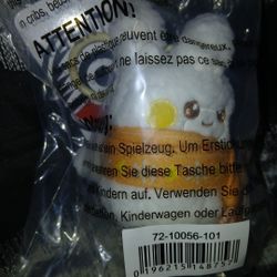 Pokémon Center Pawmi Snowman Pokémon Holiday Christmas Plush Key Chain BRAND NEW IN BAG 