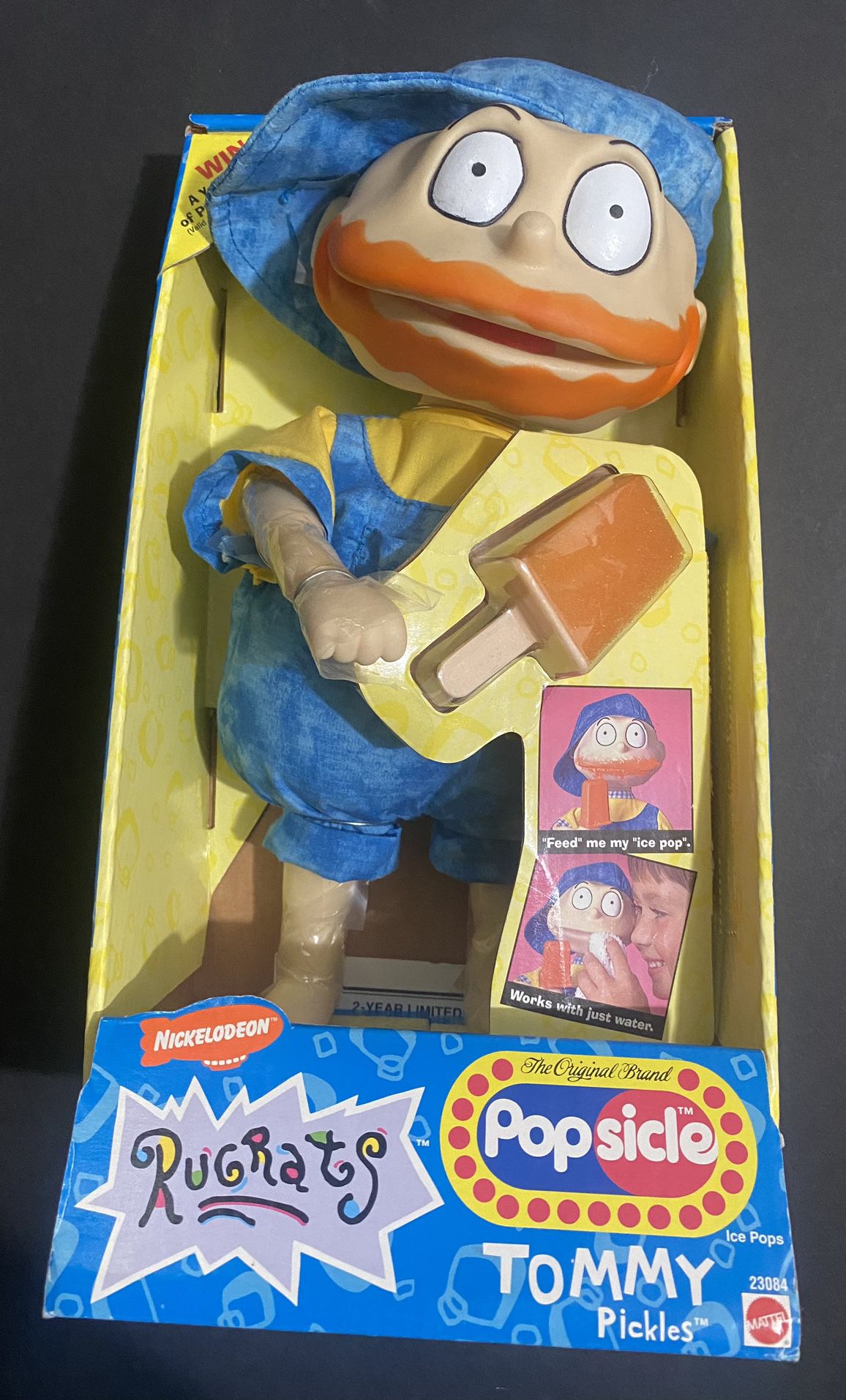 Vintage RUGRATS - TOMMY  Popsicle Plush Doll 90’s 