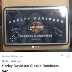 Harley Davidson classic domino game
