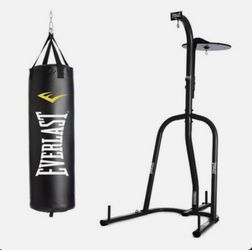 Everlast Punching Bag With Stand