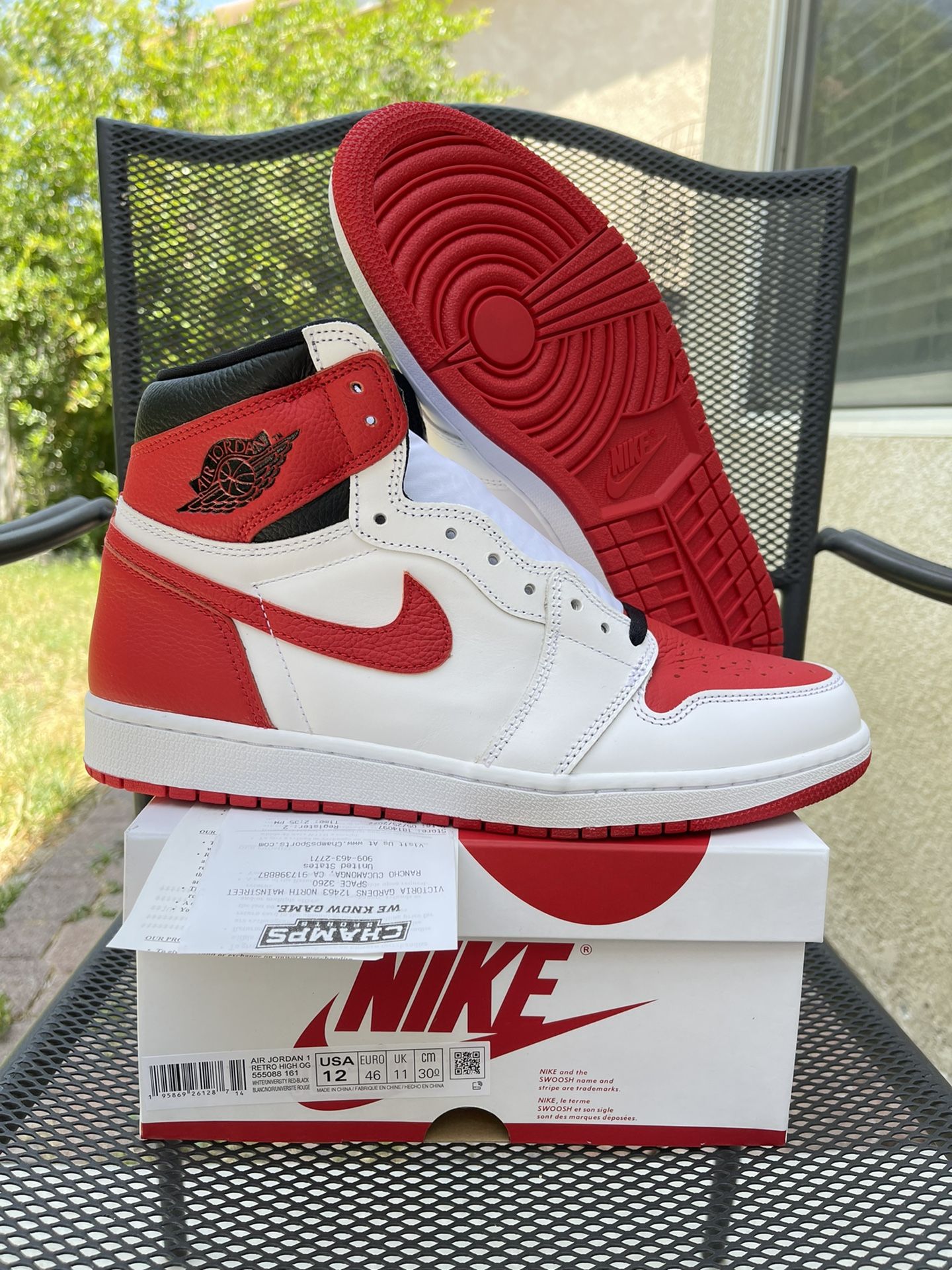 jordan high retro m size 12 - Main Image