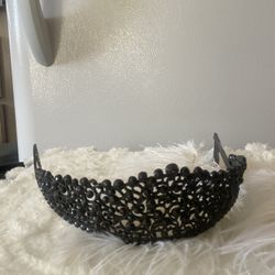 Black Metal Gothic Princesse Tiara 