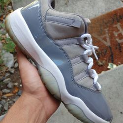 Jordan 11 Low Cool Grey - Size 9.5 Men