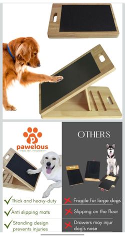 Dog Nail Scratch Board with Treat Drawer