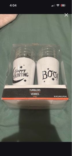 Halloween Tumblers 10-Pack