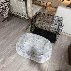 Dod Crate 24 Inch And Dog Bed 
