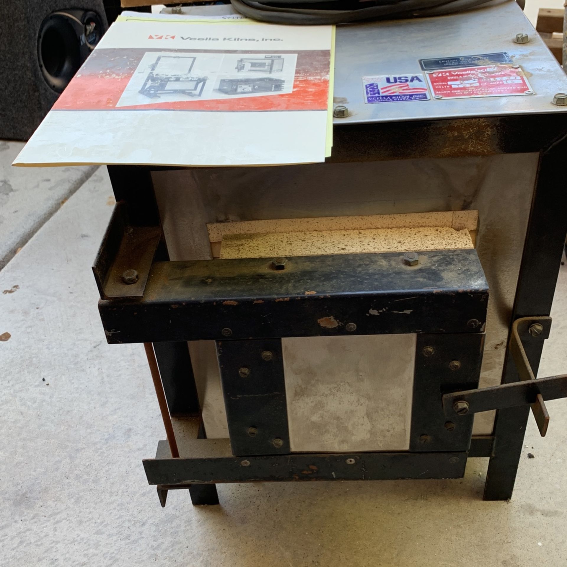 Vcella Gold And Silver Kiln With New Fire Brick And Crucible $1,400 obo