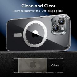 ESR iPhone 15 Case Clear MagSafe Military-Grade Shockproof Zero Series NEW