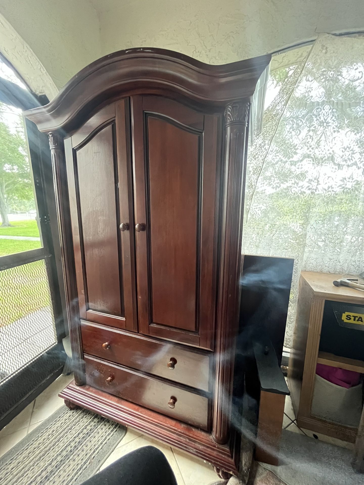 Solid Cherrywood Armoire