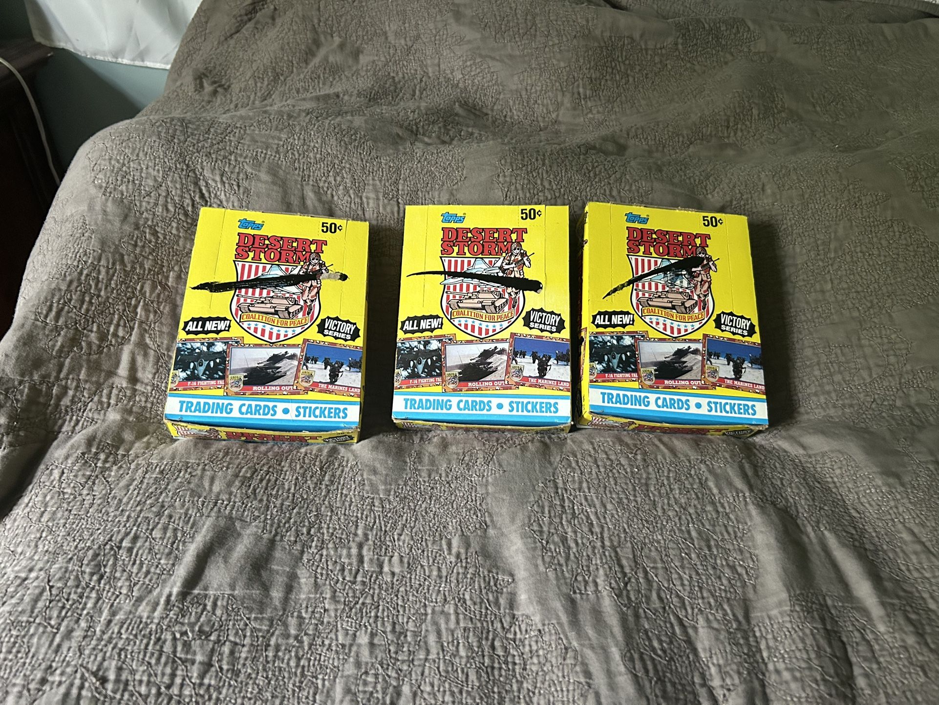 Sealed Desert Storm Topps Cards Sealed