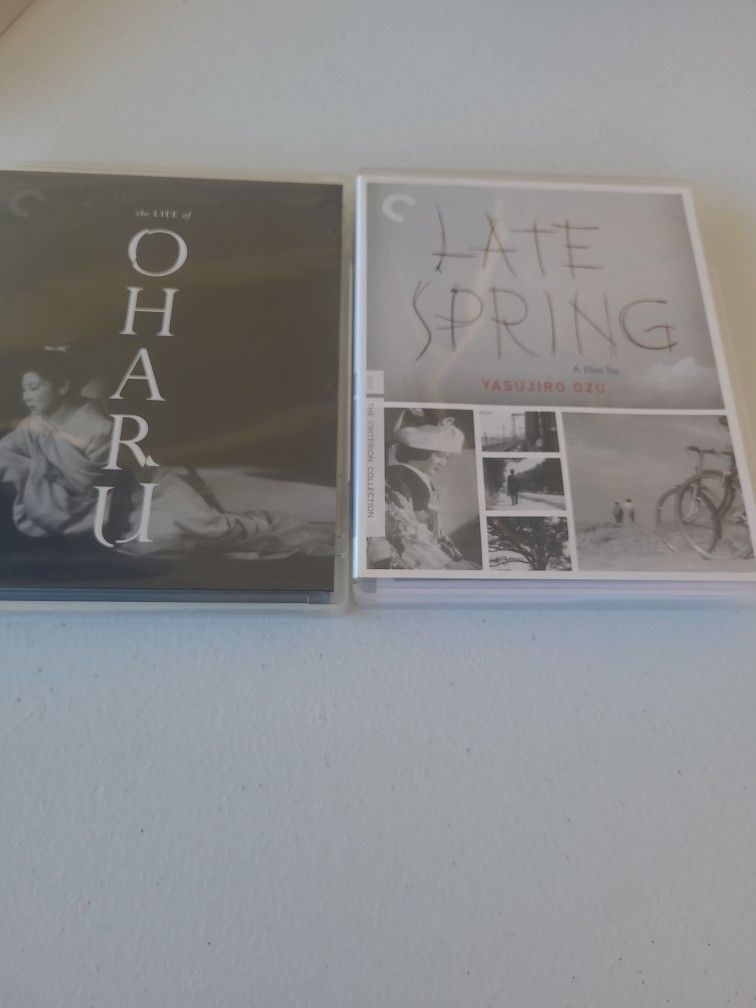 Late Spring &The Life Of OHARU, BLUE -RAY Movies