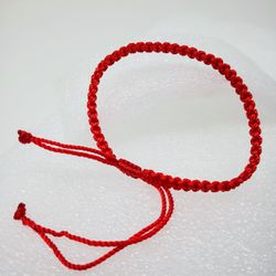 Red Cord String Bracelet protection& good luck