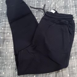 Boys Zara Jogger Pants Textured Knit