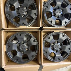 4 Stock  2014 /17X8 Tacoma Wheels