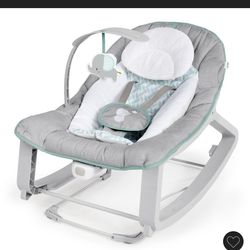 Ingenuity Keep Cozy 3 in 1 Grow with Me Baby Bouncer, Rocker and Toddler Seat
