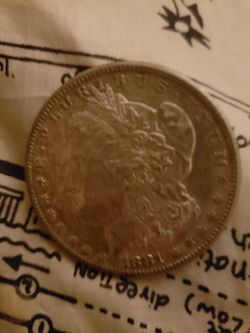 Morgan silver dollar