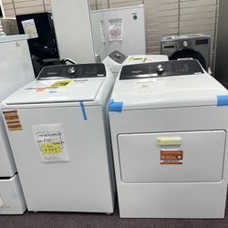 Washer,Dryer Set, Whirlpool Brand New Washer Dryer Set