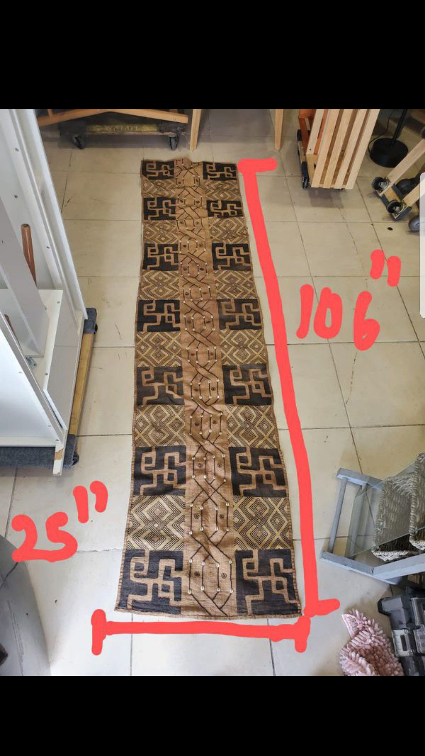 Table runner design decoration protect dining room table.