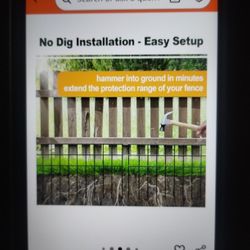 Fence Barrier 32" X 10"  25 Galvanized Panels