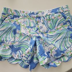 Lily Pulitzer Buttercup Shorts Size 8