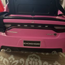 Dodge 12V Kids Electric Car with Remote Control, Battery Powered Ride On Car with Bluetooth