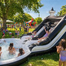 White & Black Waterslide for this SUMMER